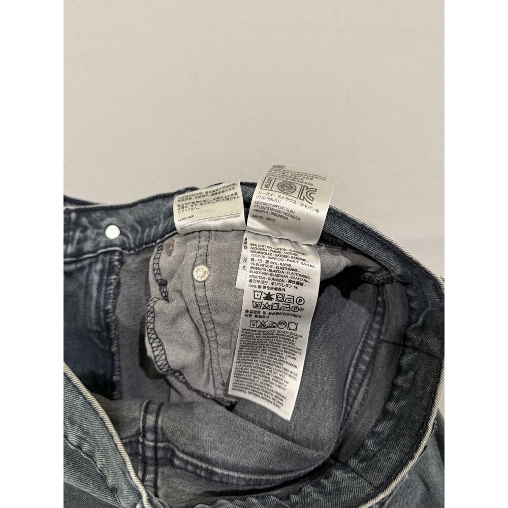 Levi’s 512 Slim Taper Jeans Men’s 34x30 Gray Stretch Denim 5 Pocket Casual￼ - Picture 12 of 14